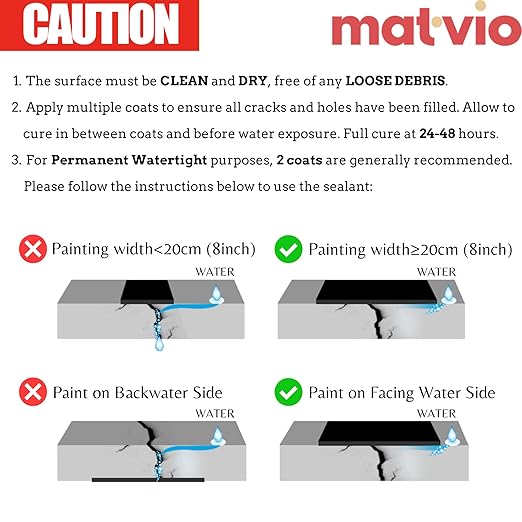 Crystal Clear Invisible Waterproof Agent - Elastic Liquid Rubber Waterproof Sealant for Shower, Tile & Bathroom Repair - Transparent Leak Stopper for Windows & Masonry - UV Resistant - 1 Quart