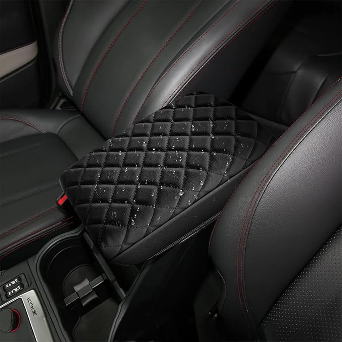 AOMSAZTO Console Pad for 2010 2011 2012 2013 2014 Subaru Outback Armrest Pad for Subaru Outback Memory Foam Black