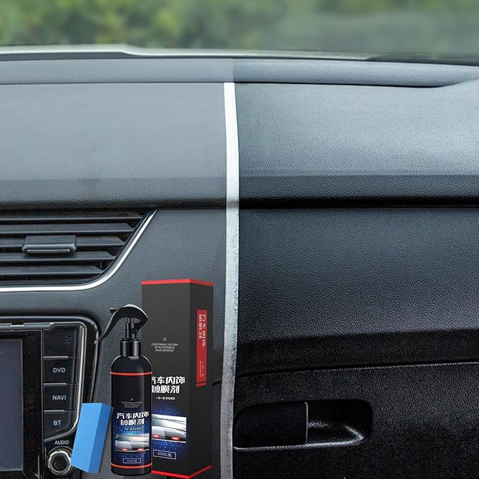 Car Trim Restorer | 300ml Interior Cleaner - Car Interior Coating Agent,for Vehicle Automotive SUV RV Dashboard Door Panel Center Console Bumper