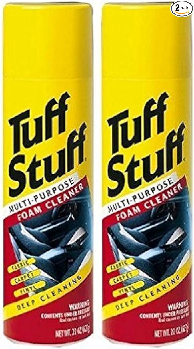Tuff Stuff Multi Purpose Foam Cleaner for Deep Cleaning, 2 Pack (Foam Cleaner), Multicolor