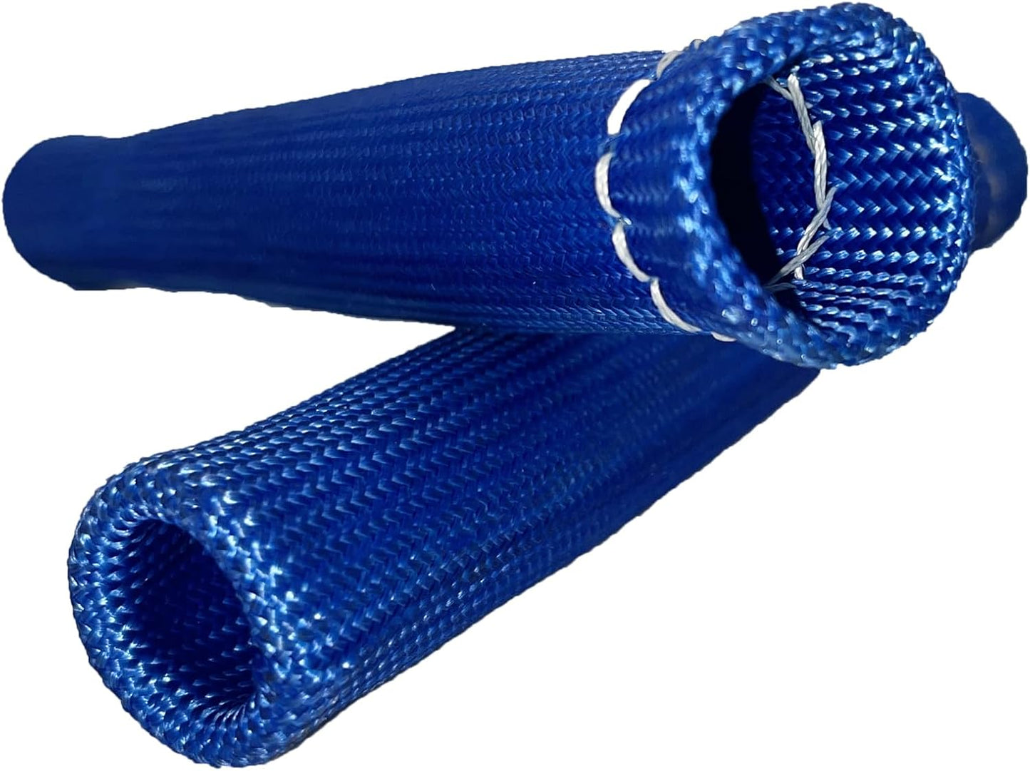 Spark Plug Wire Heat Shield 8PCS Spark Plug Boots Thermal Protection Sleeve 1200 Degree 6 inch Spark Plug Heat Cover Wrap for Car Truck (Blue)