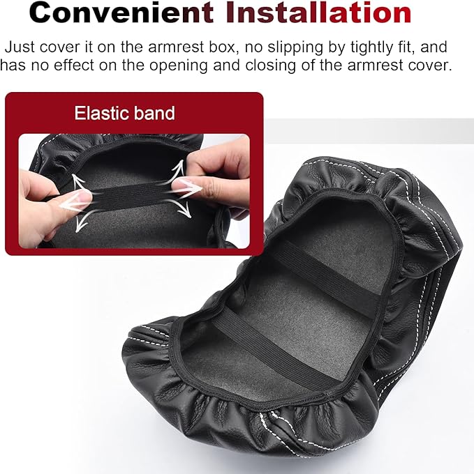 Center Console Cover fit for Lexus 2015-2021 NX NX300h/NX300/NX200t Armrest Cushion Vehicle Accessories Car Console Covers Automotive Interior Accessory Waterproof PU Leather