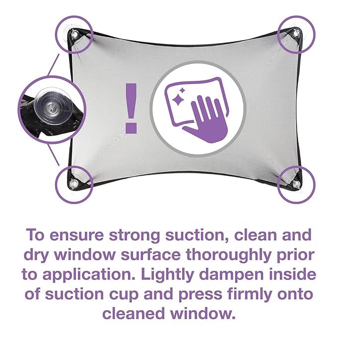 Stretchable Custom Fit Car Window Shade - Sunshade Sun Protector for Cars, Trucks, SUV's- Easy Installation for Baby & Kids