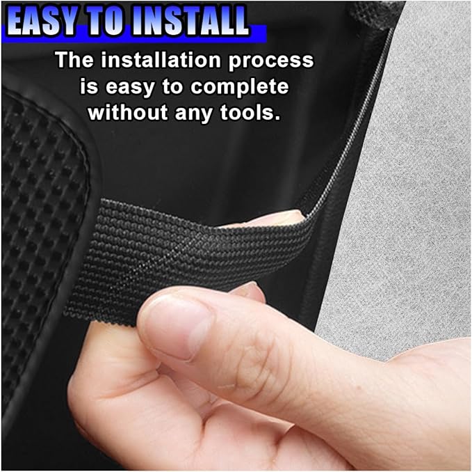 Car Center Console Cover, Cooling Auto Armrest Cushion Pad with 2 Storage Bags, Breathable Elbow Pillow Middle Console Protector, Universal Vehicle Interior Accessories (Black)