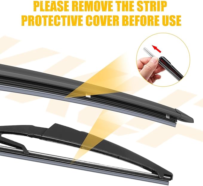 MIKKUPPA 26"+14"+10" Windshield Wiper Blades Replacement for Chevrolet Trax 2013 2014 2015 2016 2017 2018 2019 2021 Original Factory Quality All Season Front Rear Wiper Blade Set (Pack of 3)