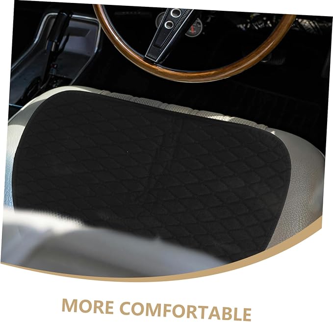 Luxshiny Car Lumbar Cushion - Seat Mat Back Support for Comfortable Driving Fit for All Vehicle Models Stylish Design for Year Use