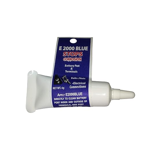 WirthCo 16214 E2000 Blue Professional Grade Anti-Corrosion Gel, Squeeze Tube 1. Fluidounces
