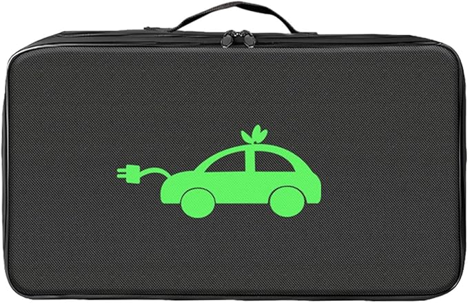 Generic EV Charging Cable Storage Bag Cord Hoses Organizer Portable Charger Line Organizer Cable Carry Case for Electric Car, Rectangle Shape