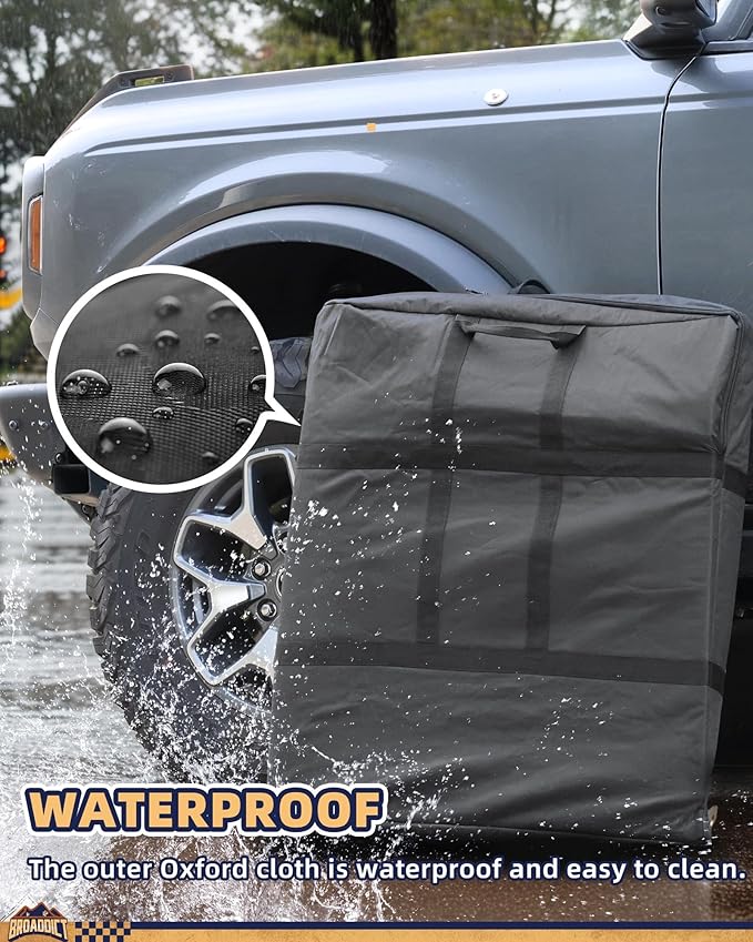 Hard Top Storage Bag fit for Fit for 2021-2026 Ford Bronco 4-Door and 2-Door Front Top