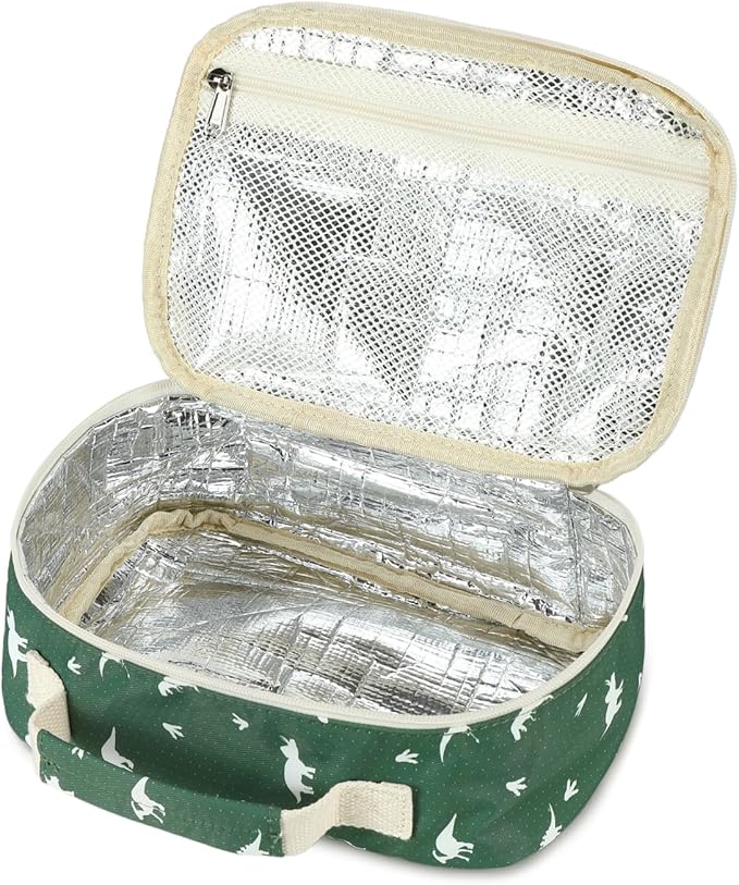 CAMTOP Lunch Box Kids Boys Insulated Lunch Cooler Bag Reusable Lunch Tote Kit for School Travel