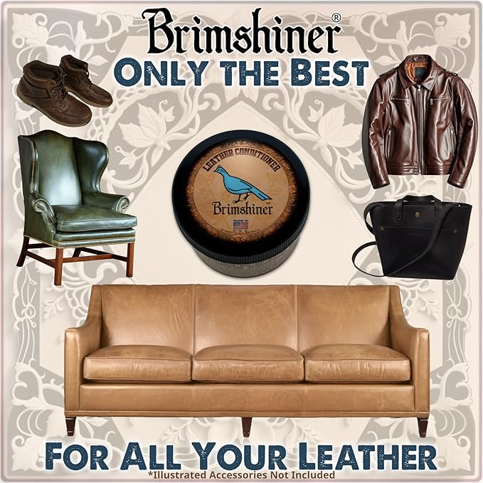 Leather Conditioner Protects, Rejuvenates, and Beautifies All Leather (8.5 fl oz)