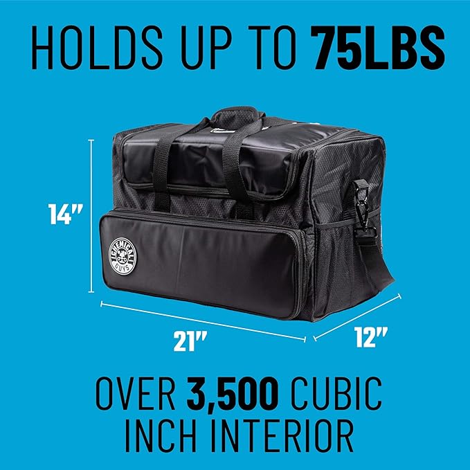 Chemical Guys ACC614 Detailing Arsenal Bag & Trunk Organizer, Large (Range Bag) 21" x 12" x 14" - Black