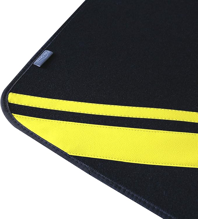FH Group Car Floor Mats - Carpet Floor Mats for Cars, Universal Fit Automotive Floor Mats, All Purpose Car Floor Mats, Carpet Protector Mat for Most Sedan, SUV, Truck Floor Mats Yellow