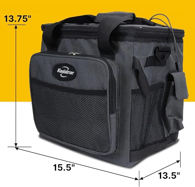 Koolatron D25 AZ Camping Cooler Bag, Black