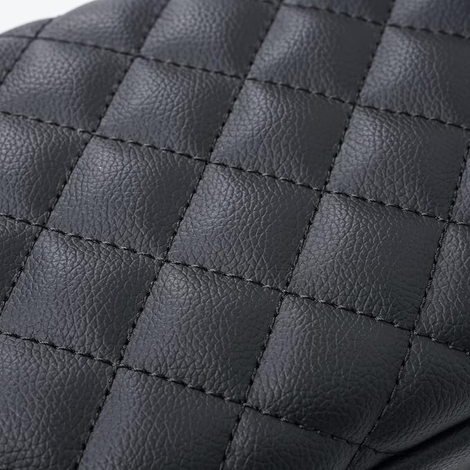 KMMOTORS Center Console Cover Compatible with Kia NIRO – Armrest Cushion & Console Protector for 2017, 2018, 2019, 2020, 2021, 2022 (Black)