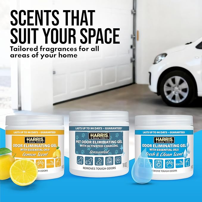 Harris Odor Eliminating Gel- Fresh & Clean