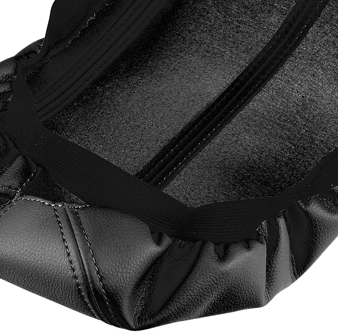 X AUTOHAUX Car Center Console Armrest Cover for Cadillac XTS 2013-2019 Faux Leather Interior Arm Rest Cover Elbow Cushion Pad Black