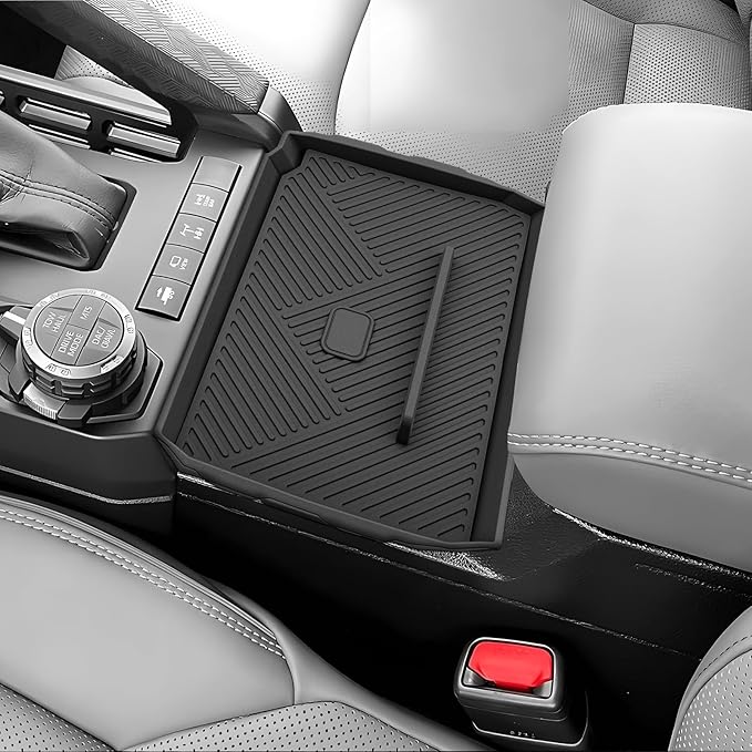 SKTU 2025 2026 4Runner Center Console Organizer for 2025 2026 Toyota 4Runner/ 2024-2026 Toyota Tacoma Center Console Cup Holder Privacy Storage Box 2025 2026 4Runner Accessories Cup Holder