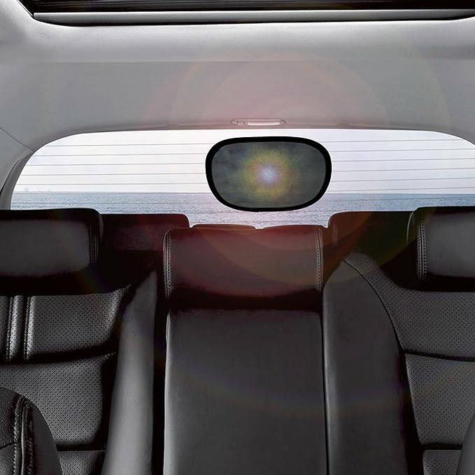 Econour Cling Sun Shade for Car Window and Windshield (4 Pack) | Static Cling Glare Protection for Baby | Car Windows Tint Sun Visor | Sun Glare Blocker for Driving | Sun Glare Protection Accessories