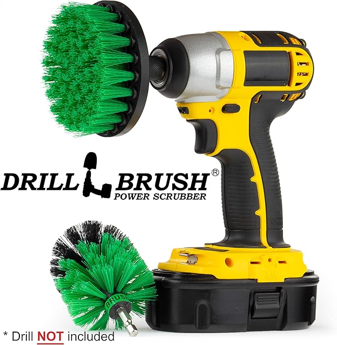 Kitchen Cleaning Supplies - Household Kitchen Cleaners - Cast Iron Skillet Scrubber - Pots and Pans Cleaning Brush - Stove Scrub Brush - Oven Rack Cleaning Tool - Sink Scrubbing Brush - Table Cleaner