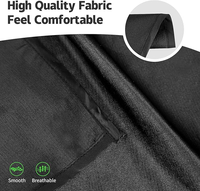 ZATOOTO Car Window Curtains - 2 Pcs Black Silk Side Rear Protection Covers - Magnetic Privacy Sun Shade Keeps Cooler for Baby Kids Sleeping