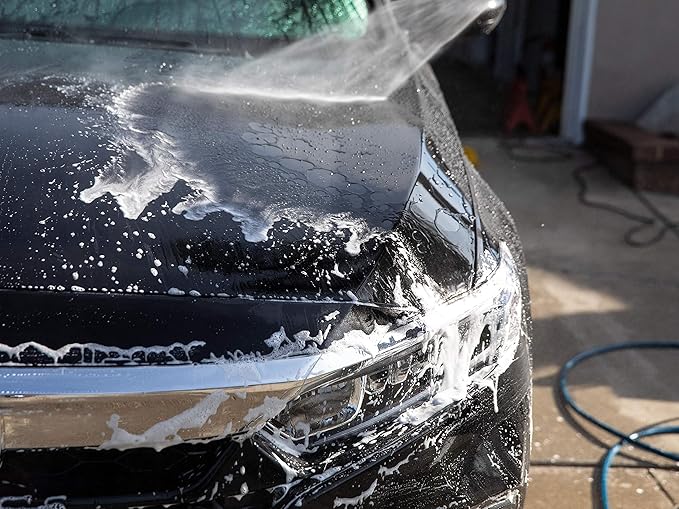 Meguiar's D110 Hyper Wash Foaming Car Wash, Lifts Off Dirt and Leaves a Rich Shine, Car Wash Soap Helps Preserve Wax, Highly Concentrated Formulation for Extended Use, 1 Gal