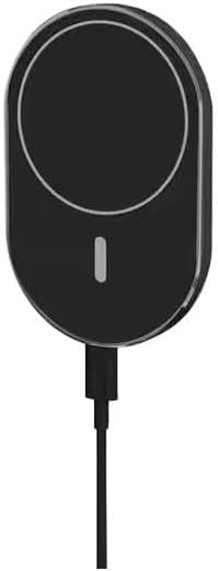 Car Magnetic MagSafe Vent Stand & Charger - Premium Quality for Multiple Models (Black, Solid)