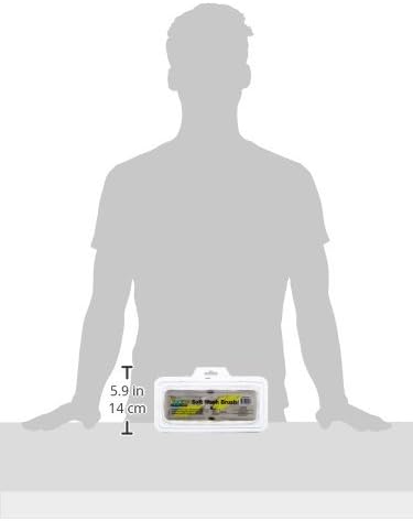STAR BRITE 8" Durable Cleaning Brush - Soft, High-Density Star Prene Fibers for Finished Surfaces & Light Cleaning - Fits 3/4" Threaded or Extend-A-Brush Handles - Soft Bristle, Yellow (040013)