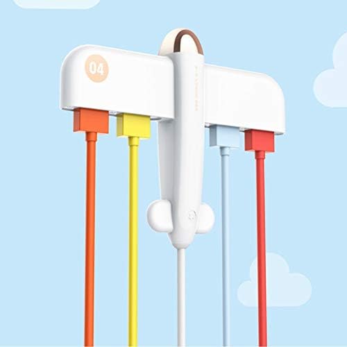 USB Splitter One for Four Docking Hub, USB 2.0 Expander 4-Port Data Hub Multi-Function Extender (Color : White)