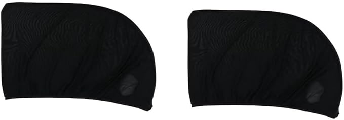 2pcs Car Front Window Sunshade, Breathable Mesh Car Window Screen Streched up to 40", for Night Camping, Privacy Shade