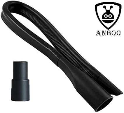 ANBOO Crevice Tool & Adapter for All Vacuum Cleaners Accepting 1 1/4"(32mm) 1 3/8"(35mm) Inner Diameter Attachments 1-3/8'' to 1-1/4'' Hose Reducer Vacuum Conversion Vac Accessories