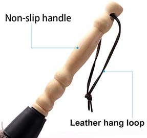 Midoneat Natural Black Ostrich Feather Duster,2 Packs,Car Duster Interior/Exterior Cleaner, Cleaning for Blinds Kitchen Keyboard Office, Smart and Soft and Fluffy (Black)