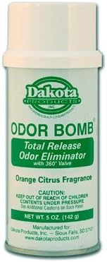 Dakota Odor Bomb Car Odor Eliminator - Orange Citrus