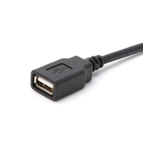 Aftermarket Android Car Radio Stereo 4 Pin Original USB Cable Adapter Male to USB Plug Connector Cord Compatible for KIA Hyundai Tucson Elantra Mistra