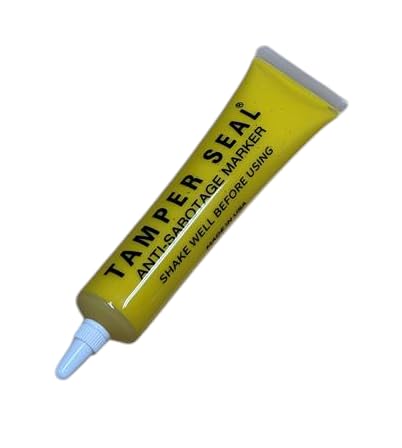 Next Phase – Yellow Tamper Seal Inspection Paint – Tamper-Proof Security Marker for Bolts, Fasteners & Assemblies – Quick-Drying, High-Visibility Paint – Automotive & Industrial Use – 1.5 oz Yellow