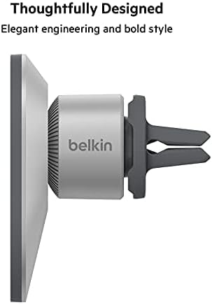 Belkin MagSafe Compatible Car Phone Magnetic Mount, Air Vent Phone Holder for iPhone 12, 12 Pro, 12 Pro Max, 12 Mini