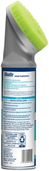 Woo-lite Carpet & Upholstery Cleaner Foam, Fabric & Rug Stain Remover for Couch and Furniture, 12 oz - 2 count