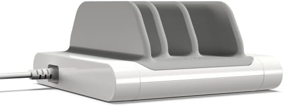 Scosche BLMD BaseLynx Vert Modular Charging Station for PD 3.0, USB-C and USB-A Devices, White