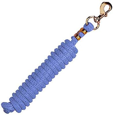 Weaver Equine Performance Lead Rope, Long Horse Lead Rope with Quick Halter Attachment, Soft Comfort Grip, Barn Horse Tack for Daily Use & Showing