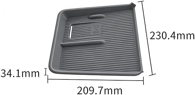 Centre Control Wireless Charging Mat for Toyota Bozhi 3X bz3x 2025 Full Cover pad Non-Slip Silicone Mat Wireless Charger Mat Accessories (Black)