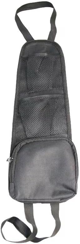 Car Seat Organizer with Multiple Pockets - Hanging Storage Bag for Car, SUV, Truck - Durable Mesh Seat Back Organizer with Multi-Function Pockets - Auto Accessories for Baby, Kids, Travel Essentials