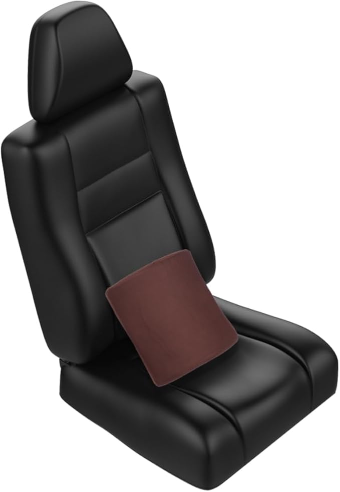 Alipis Lumbar Support Pillow for Men Office Chair Pillow Car Seat Cushion Slow Rebound Waist Protection