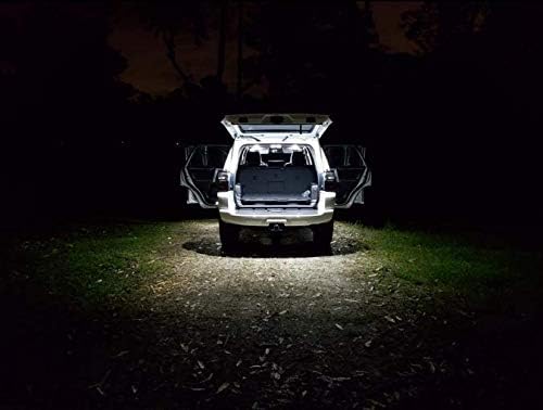 iBrightstar Super Bright Canbus LED Bulbs Package Kit Accessories Replacement for Toyota 4Runner 2006-2021 Interior Lights + License Plate Lights + Cargo Lights + Back Up Reverse Lights, Xenon White