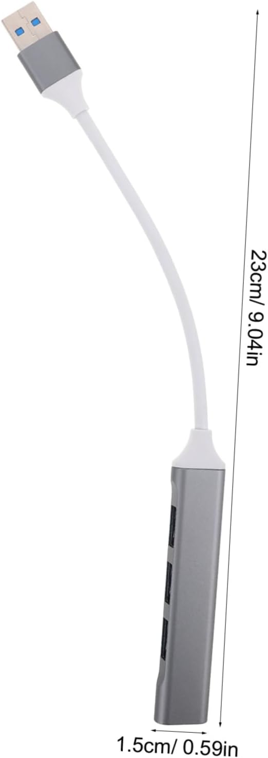 Angoily USB Extender Hub Multi-USB Port Splitter for Pc Laptop Car Gaming Keyboard Mouse Desktop
