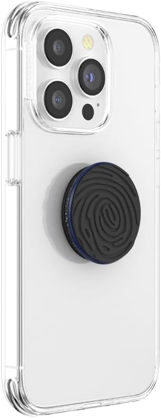PopSockets Adhesive Phone Grip, Holder, Phone Stand, Black - Imprint Black