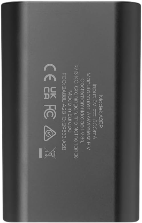 AAWireless TWO+ Compatible with Android Auto & Apple Carplay 2-in-1 Wireless Adapter | Wireless Connection via Bluetooth & WiFi | iPhone X+ & Android 11+ | Multifunctional Button | Made in Europe