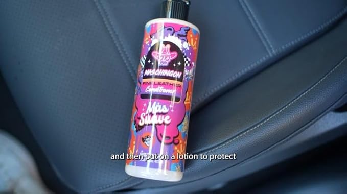 Mas Chingon Fine Leather Conditioner for Leather Car Interiors, Seats, Boots, Bags and More (Works on Natural, Synthetic, Pleather, Faux Leather and More), 16 fl oz
