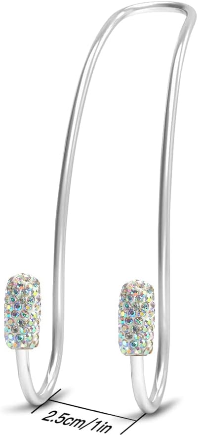 2024 Upgraded Bling Auto Hooks ,Car Hangers Organizer Seat Headrest Hooks，Bag Organizers Rack and Hanger, Heavy-duty Car Seat Hooks, Backseat Storage Hooks, Universal for SUV Truck Vehicle 2 Pack