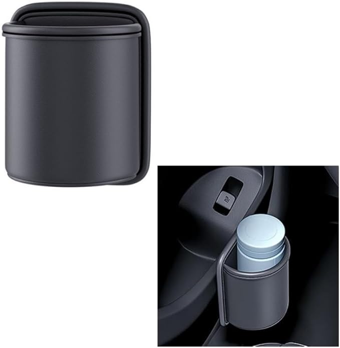 Cup& Tissue Holder for Car,Backseat Car Tissue Organizer,Car Seat Back Door Cup Holder Auto,Clip on Cup Holder,Car Cup Holder Hand Sanitizer