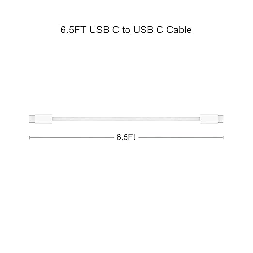 6FT 20W USB Type C Fast Charger Block for iPhone 16e 17 16 15 Pro MaX,AirPods 4 4th, AirPods Pro 3 2 2nd, iPad Pro Air 13/12.9,iPad 10th Tablet,Samsung Galaxy A16 A15 A14 5G A54 A03S A53 A23 A34